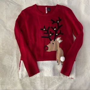Light Up Ugly Holiday Sweater